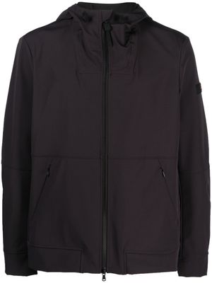 Peuterey veste zippée à lien de resserrage - Noir