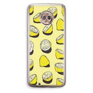 When Life Gives You Lemons...: Motorola Moto G6 Transparant Hoesje