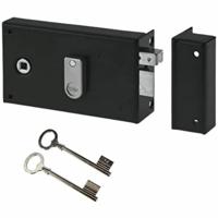 Slot Yale 19,5 x 7 x 14 cm Kaki Roestvrij staal Rechthoekig Deuren