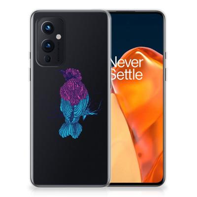 OnePlus 9 Telefoonhoesje met Naam Merel OnePlus 9 Telefoonhoesje met Naam Merel