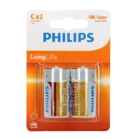 Philips Philips Longlife Engelse staaf R14 bl.a2 3111010