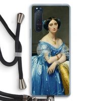 Eleonore: Sony Xperia 5 II Transparant Hoesje met koord