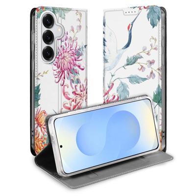 Samsung Galaxy S26 Plus Book | Wallet Case | Bird Flowers