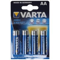Varta batterijen high energy - AA - set van 4 - thumbnail
