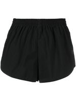 Alexander Wang short de sport à logo imprimé - Noir