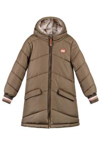 Moodstreet Meisjes winterjas parka - Jara - Khaki groen