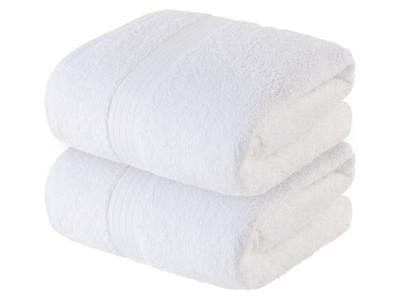 LIVARNO home 2 handdoeken 50 x 100 cm (Wit)