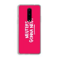 Neuters (roze): OnePlus 8 Transparant Hoesje