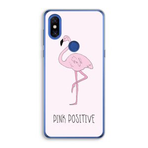 Pink positive: Xiaomi Mi Mix 3 Transparant Hoesje