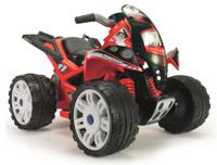 Injusa The elektrische kinderquad 12V rood/zwart - thumbnail