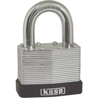 Kasp K13030A1 Hangslot 30 mm Gelijksluitend Zilver Sleutelslot - thumbnail