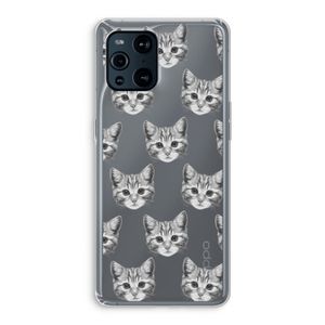 Kitten: Oppo Find X3 Pro Transparant Hoesje