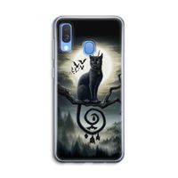 Moonlight Companions: Samsung Galaxy A40 Transparant Hoesje