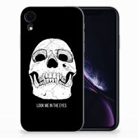 Silicone Back Case Apple iPhone Xr Skull Eyes - thumbnail
