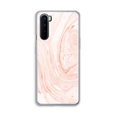 Peach bath: OnePlus Nord Transparant Hoesje