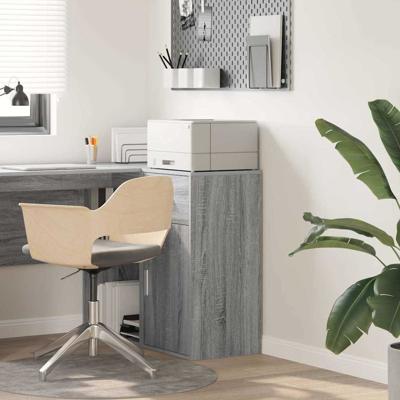 Sideboard Grijs Sonoma 38x34,5x75 cm Gengineerd Hout