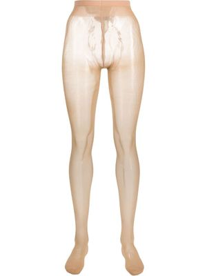 Falke collants transparents à taille haute - Tons neutres