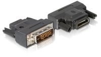 Delock 65024 Adapter DVI 24+1 pin male naar HDMI female met LED