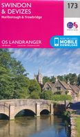Wandelkaart - Topografische kaart 173 Landranger Swindon & Devizes, Marlborough & Trowbridge | Ordnance Survey - thumbnail