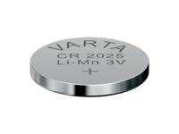 Varta lithium CR2025 3V batterij Varta lithium CR2025 3V batterij