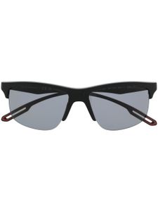 Emporio Armani lunettes de soleil à monture oversize - Noir