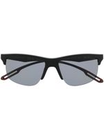 Emporio Armani lunettes de soleil à monture oversize - Noir