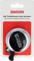 Fietsbel Simson Traditioneel - chroom