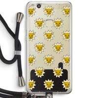 Leeuwenkoppen: Huawei Ascend P10 Lite Transparant Hoesje met koord