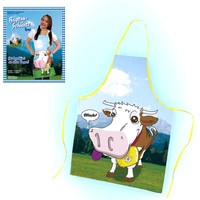 Keukenschorten met koeien afbeelding - thumbnail