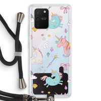Fantasiewereld: Samsung Galaxy S10 Lite Transparant Hoesje met koord