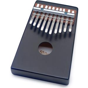 Stagg 10 Keys Kid Kalimba Black met beschermhoesje