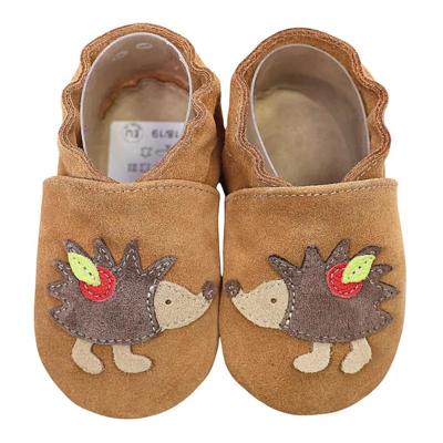 Hobea babyslofjes Igel braun-20-21