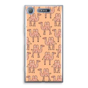 Kameel: Sony Xperia XZ1 Transparant Hoesje