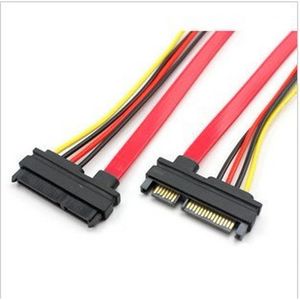 SATA II Extension Cable, 7+15, F/M, 50cm