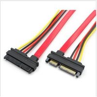 SATA II Extension Cable, 7+15, F/M, 50cm - thumbnail