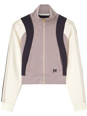 Palm Angels veste de sport à motif monogrammé - Violet