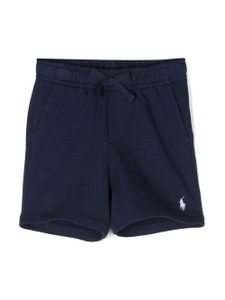 POLO RALPH LAUREN KIDS short à logo brodé - Bleu