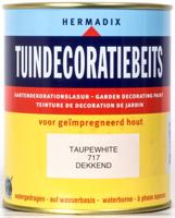 Tuindecoratiebeits 717 taupe white 750 ml - Hermadix