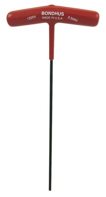 Bondhus T-greep inbussleutel 3mm L=196mm