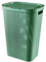 Curver infinity wasbox dots 60 liter groen
