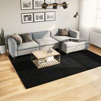 VidaXL Vloerkleed pamplona shaggy hoogpolig modern 200x280 cm zwart