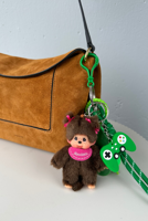 Shouia bag charm Kiki 30 groen