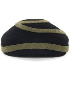 DESTREE Bibi ribbon-band beret - Vert