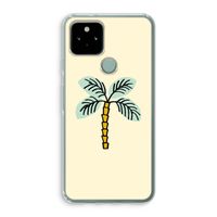Palmboom: Google Pixel 5 Transparant Hoesje Palmboom: Google Pixel 5 Transparant Hoesje