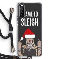 Came To Sleigh: Sony Sony Xperia 10 III Transparant Hoesje met koord