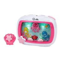 BABY EINSTEIN Baby Nachtlampje - Roze Zeedromen - 25 min. instelling licht, geluid, muziek of rustgevende oceaan geluiden, afstandsbediening