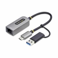 USB-kabel Startech C21GA-USB-ETHERNET Grijs