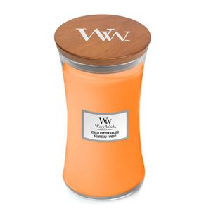 WoodWick Chilli Pepper Gelato kaars Overige Zwarte peper, Citroen, Sugar, Vanille Bruin 1 stuk(s)