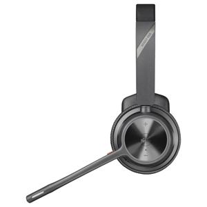 HP Inc. Voyager 4310 UC Mono On Ear headset Computer Bluetooth Mono Zwart Noise Cancelling Volumeregeling, Incl. oplaad- en dockingstation