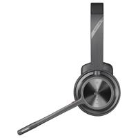 HP Inc. Voyager 4310 UC Mono On Ear headset Computer Bluetooth Mono Zwart Noise Cancelling Volumeregeling, Incl. oplaad- en dockingstation